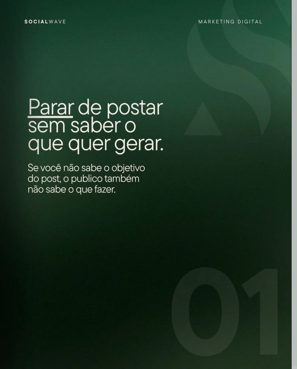 Estratégia — Conteúdo · Direção, produzido pela Social Wave